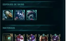 CONTA DIAMOND V S6 com 41 skins/12 paginas de runas.