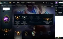 Conta de LOL gold 4 mmr alto ganhando 35pdl