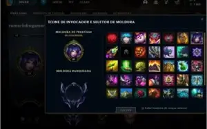 Conta diamante 4 29 campeões 3 skins