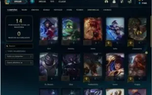 Conta diamante 4 29 campeões 3 skins