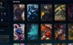 Conta Unranked (S11 Plat) 88 campeões - 35 skins - 6k E.A