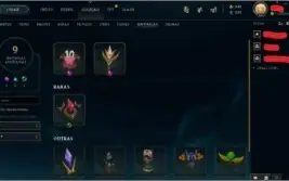 CONTA NV 84 COM 19 SKINS 46 CAMPEÕES