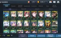 Selling Western Server Grand Chase Account (1,355m BP)