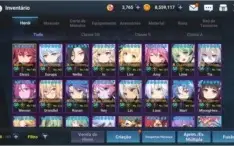 Selling Western Server Grand Chase Account (1,355m BP)