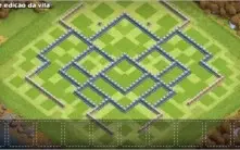 CONTA CLASH OF CLANS CV12 MUITO BEM UPADA