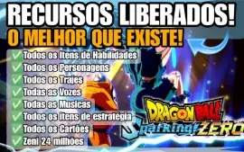 Dragon Ball: Sparking! Zero (PS5) - Habilidade, zeni, trajes
