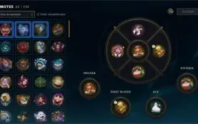 CONTA LOL 268 SKINS PLATINA MMR ALTO E BARATA!