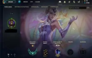 CONTA LOL 268 SKINS PLATINA MMR ALTO E BARATA!