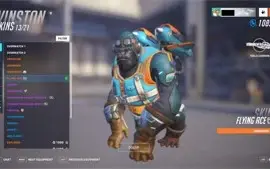 CONTA OW2, MUITAS SKINS, 3 ARMAS DOURADAS, TOKENS DA LIGA