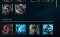 Conta gold com muitas skins e espolios mais de 200 reais gas