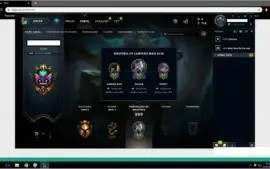 2 contas lol, d4 e plat 4