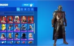 CONTA FORTNITE CAPITULO 2 S1-2-3-4-5 E 10 MIL VBUCKS