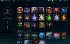 VENDO CONTA MAIN DESDE 2013 COM 9 SKINS LENDÁRIAS E MAIS!