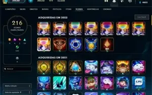 VENDO CONTA MAIN DESDE 2013 COM 9 SKINS LENDÁRIAS E MAIS!