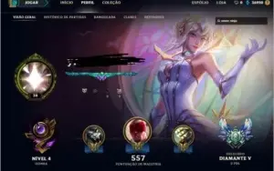 Conta League of Legends 364 skins