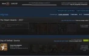 Steam - CS:GO com R$200,00 em skins