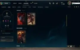 Conta Smurf Mestre LoL