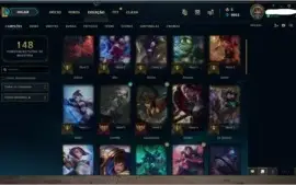 Conta Smurf Mestre LoL