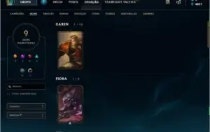 Conta lol Prata 1