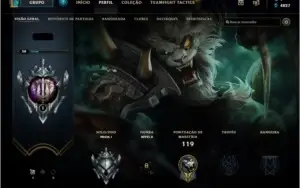 Conta lol Prata 1