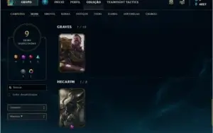 Conta lol Prata 1