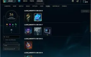 Conta League of Legends Smurf Lvl 31