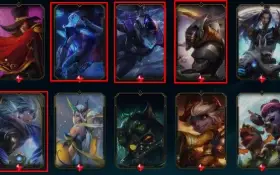 [Conta Br]Todas As Vitoriosas+Todas As Kda All Out+Riven2012