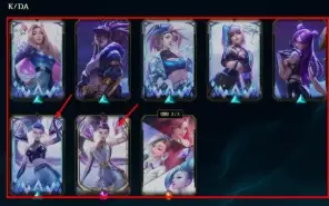 [Conta Br]Todas As Vitoriosas+Todas As Kda All Out+Riven2012
