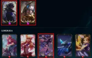 [Conta Br]Todas As Vitoriosas+Todas As Kda All Out+Riven2012
