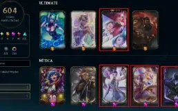 [Conta Br]Todas As Vitoriosas+Todas As Kda All Out+Riven2012