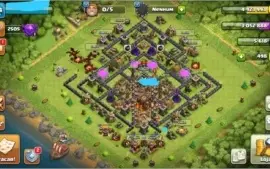 conta clash of clans cv10