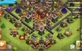 conta clash of clans cv10
