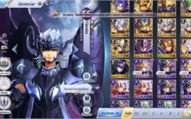 SAINT SEIYA AWAKENING - COM GEMAS AVANÇADAS E LIVROS
