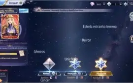 SAINT SEIYA AWAKENING - COM GEMAS AVANÇADAS E LIVROS