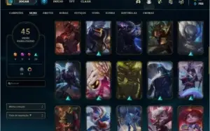 Conta de lol mono master yi top a conta!