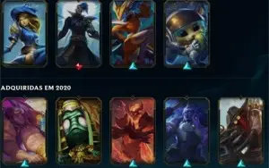 Vendo conta lol 5 anos + 170 skins