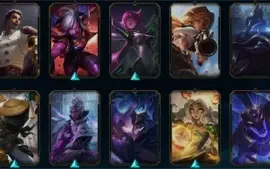 Vendo conta lol 5 anos + 170 skins