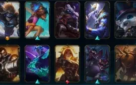 Vendo conta lol 5 anos + 170 skins