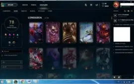 CONTA LOL GOLD 2 / MUITAS SKINS [2] LENDÁRIAS