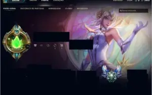 Conta Borda DesafianteSoloQ+Icone, Rammus Rei + 100skins.