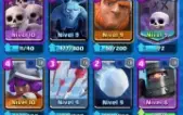 Conta Clash Royale lvl 11 200k e 1k de gema