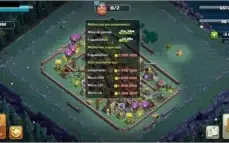 Clash of Clans - CV13 raro 99% full + enfeites raros