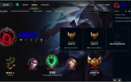 Conta League of Legends (Ouro IV)