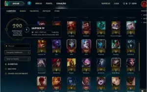 Conta League of Legends (Ouro IV)