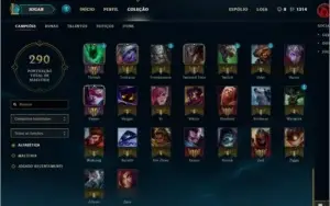Conta League of Legends (Ouro IV)