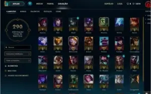 Conta League of Legends (Ouro IV)