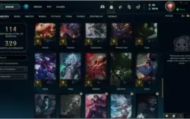 Conta LoL, Ouro l, Várias Skins