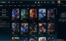Conta LoL, Ouro l, Várias Skins