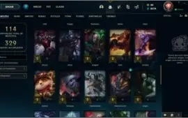 Conta LoL, Ouro l, Várias Skins