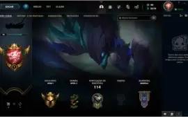 Conta LoL, Ouro l, Várias Skins